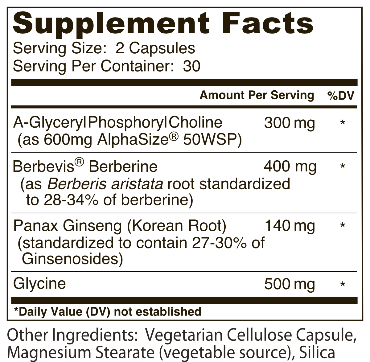 SunUp Cognition Support Capsules - 30 Doses