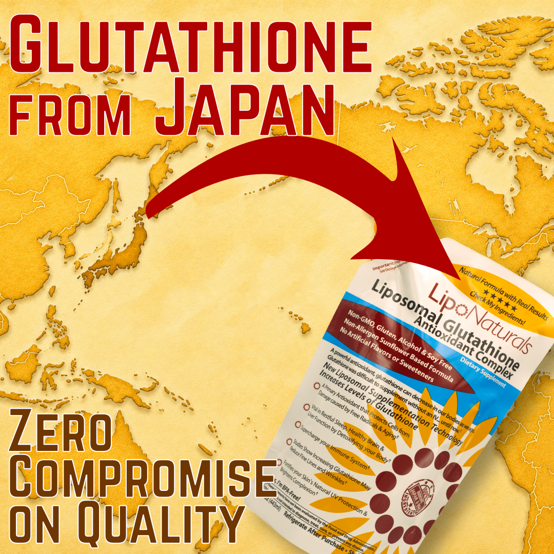 Lipo Naturals Imports Opitac Glutathione from Japan