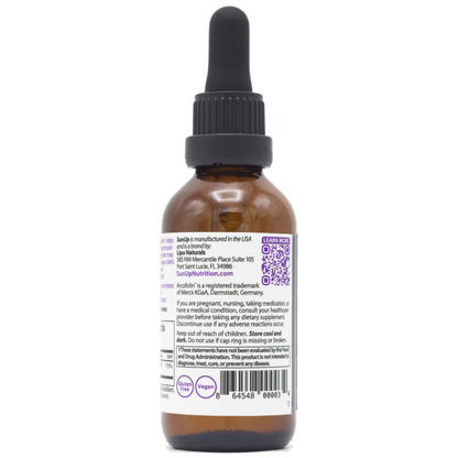 SunUp Liquid Methyl Folate Bottle